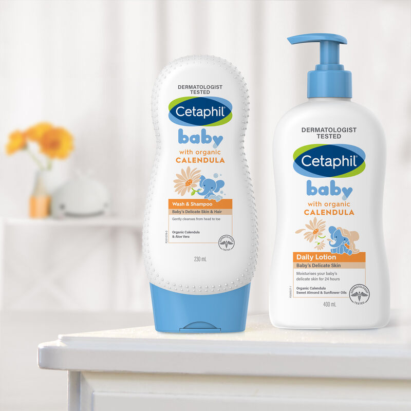 Sữa tắm gội toàn thân cho bé Cetaphil Baby Wash and Shampoo